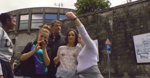 Public Disgrace are proud to present you with a free pics featuring Steve Holmes and Anina Silk in weird bdsm action