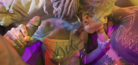 Z Filmz Originals offers a free xxx photo gallery with chick in amazing threesome action